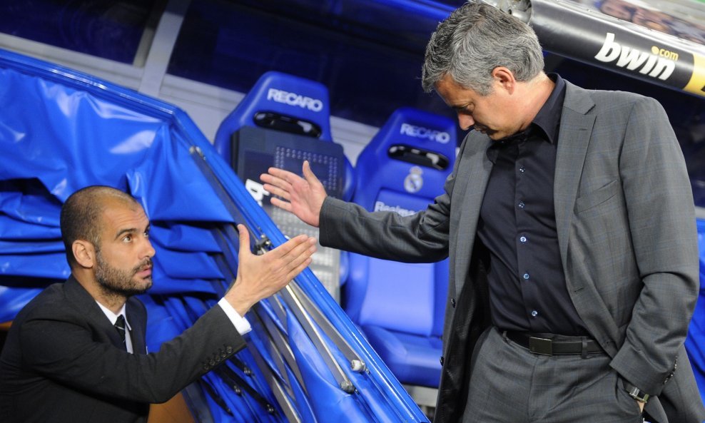 Pepe Guardiola i Jose Mourinho