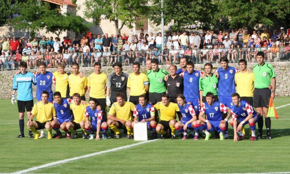 hrvatska nogometna reprezentacija selekcija otoka Brača