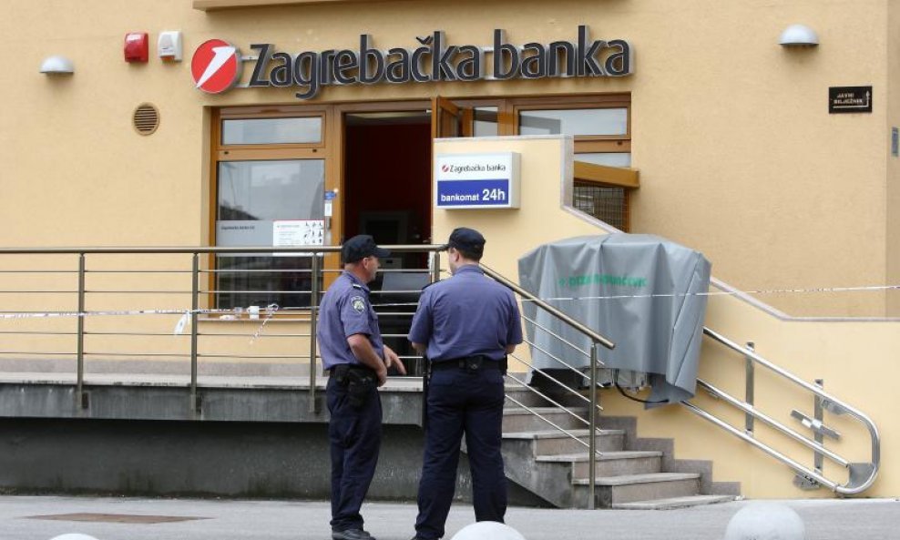 Pljačka banke nakka zagrebačka banka