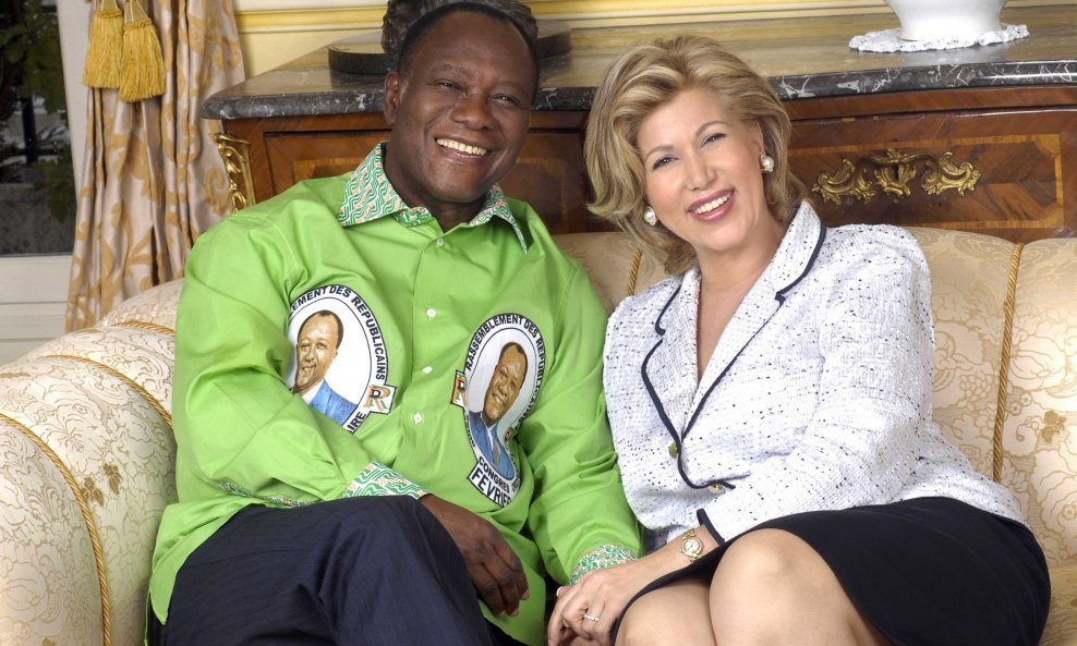 Alassane i Dominique Ouattara