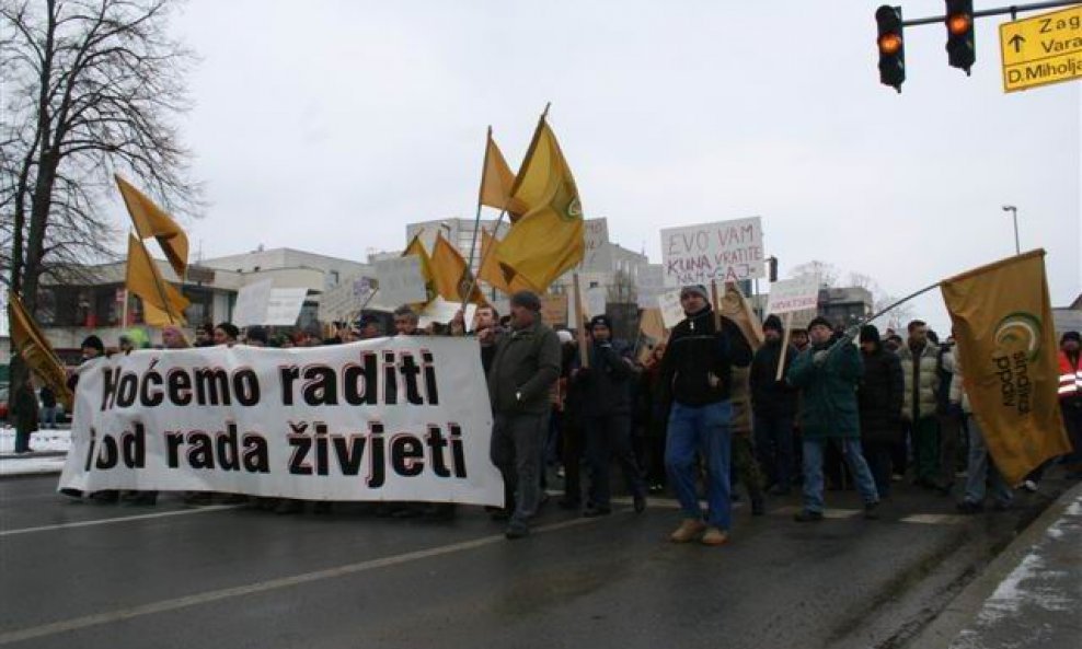 prosvjed u Slatini