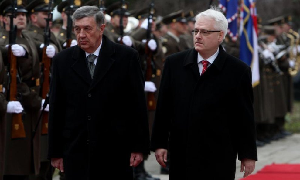 Nebojša Radmanović i Ivo Josipović