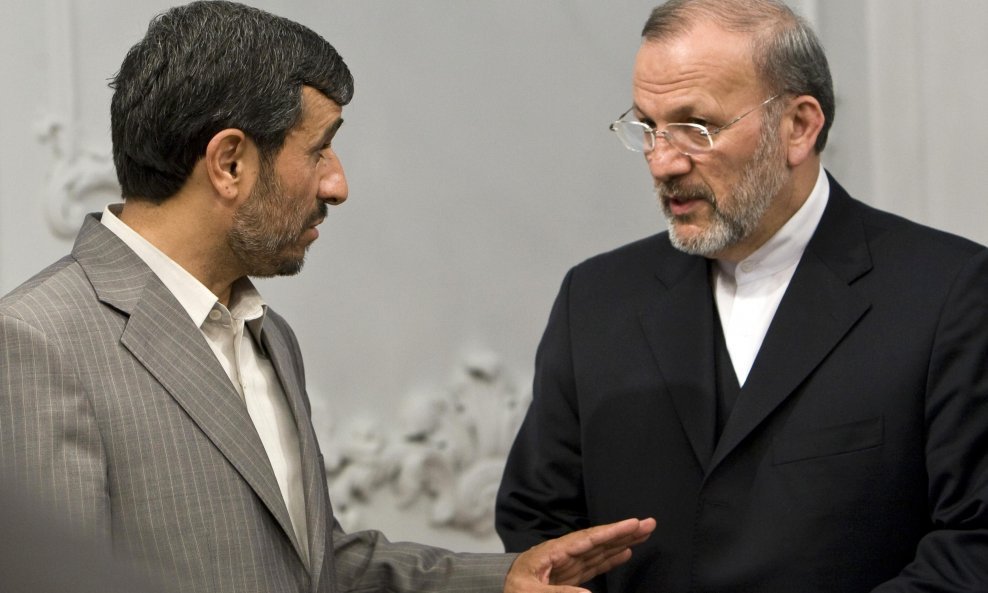 Ahmadinedžad i Mottaki