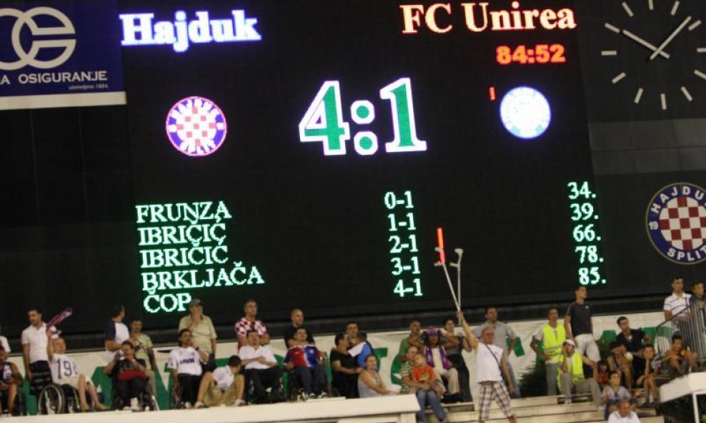 Hajduk - Unirea 4-1