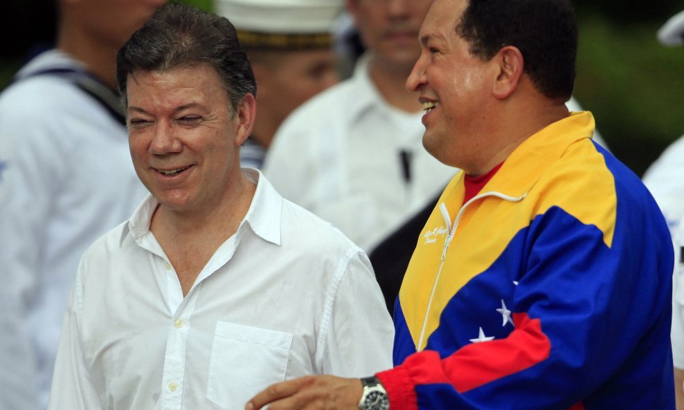 Juan Manuel Santos HUGO CHAVEZ