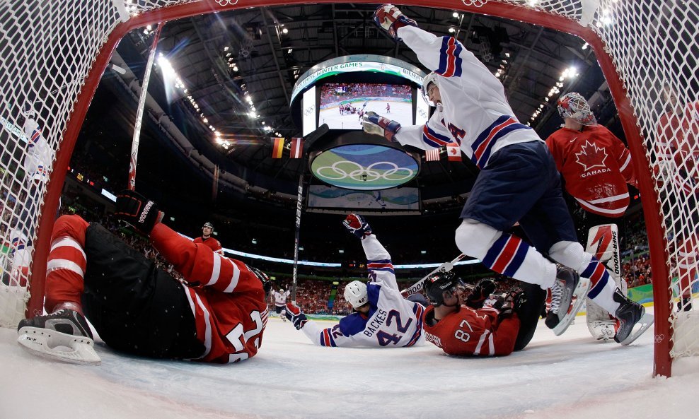 Bobby Ryan; David Backes; Sidney Crosby, ZOI 2010, SAD-Kanada, Hokej na ledu