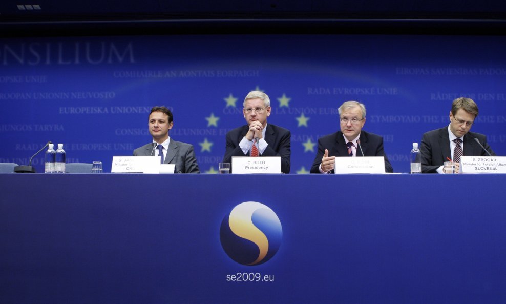 Jandroković, Bildt, Rehn, Žbogar