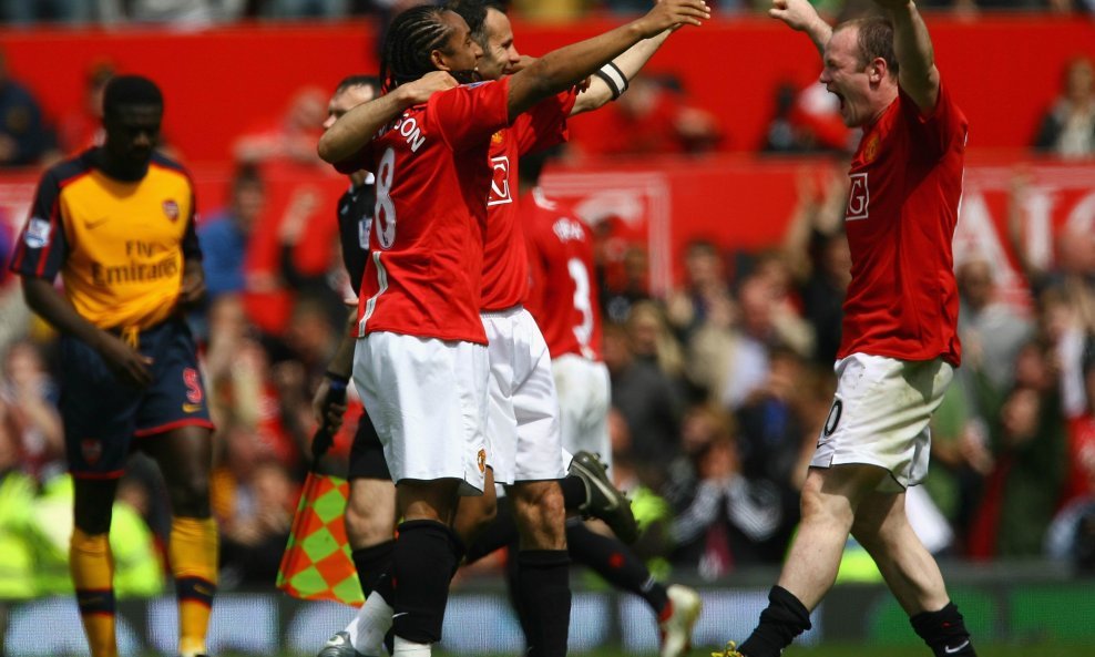 Giggs, Rooney i Andreson slave naslov prvaka