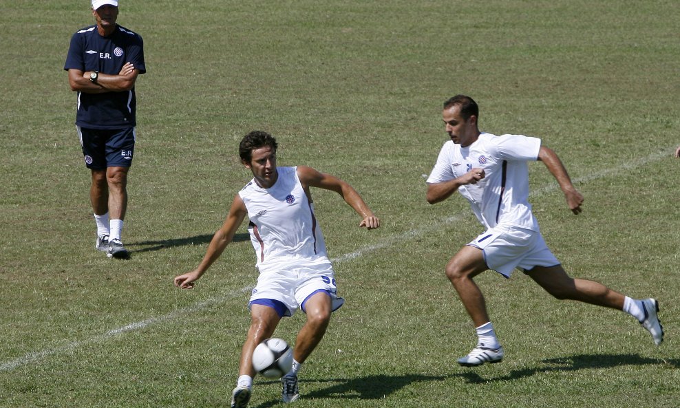 Edoardo Reja Hajduk trening