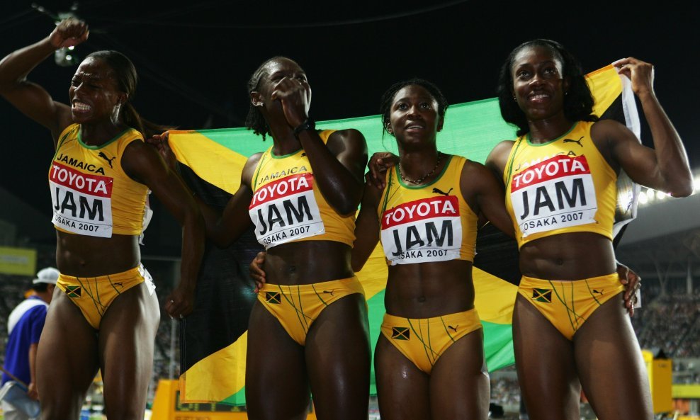 atletika Jamajka štafeta