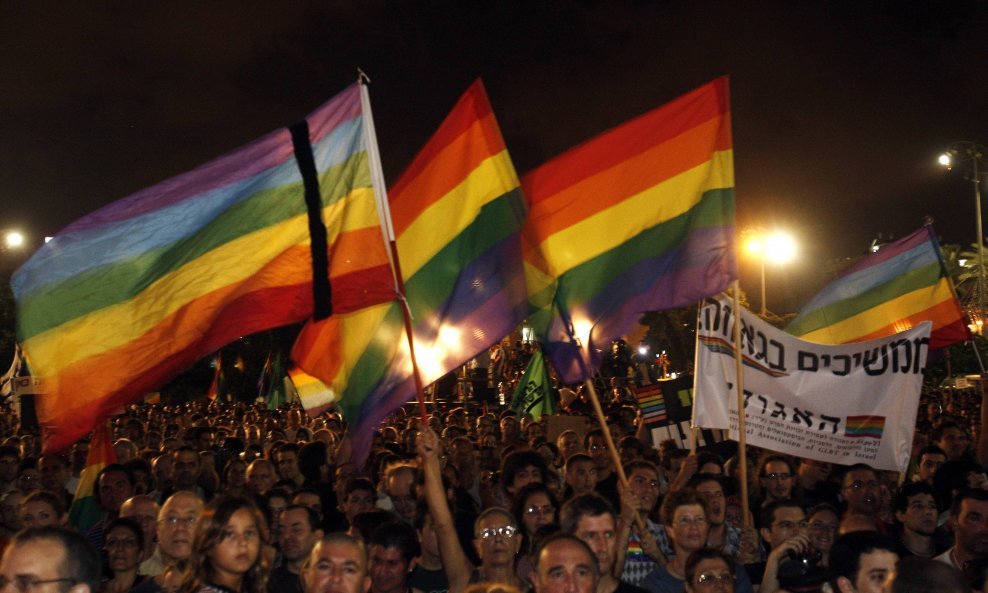 Tel Aviv gay zastave
