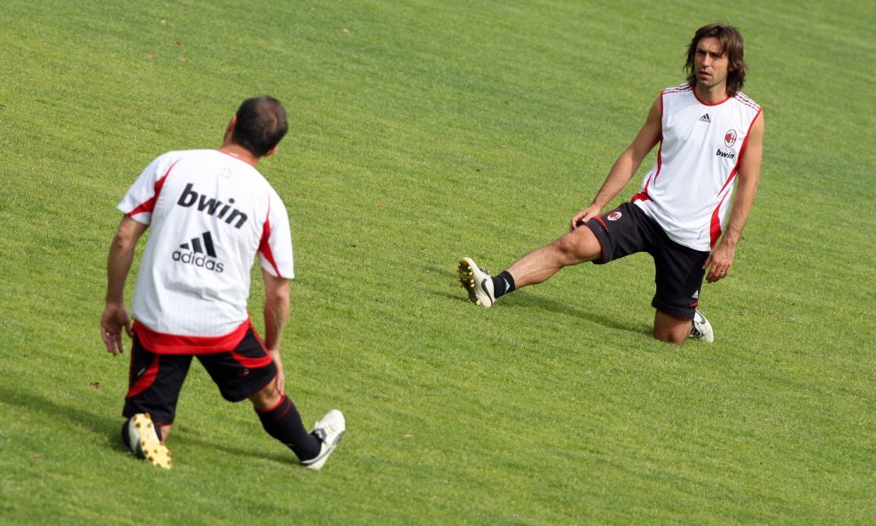 Andrea Pirlo; Cristian Brocchi, AC Milan 2009