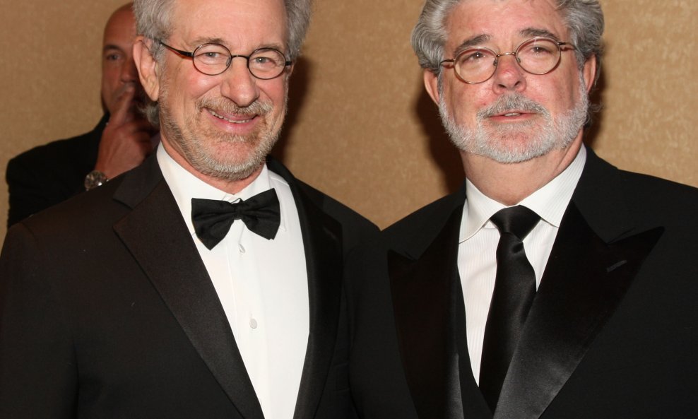 Steven Spielberg i George Lucas