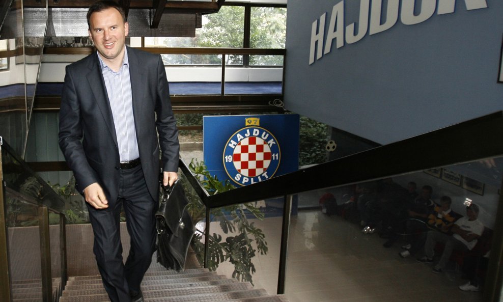 Mate Peroš, predsjednik Hajduka