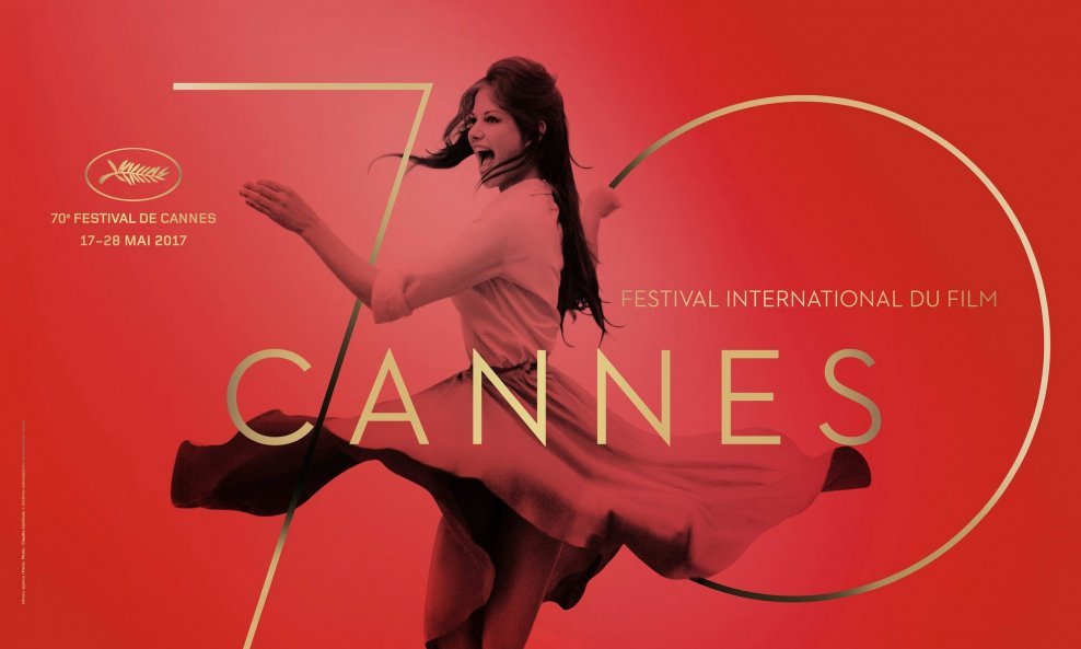 Claudia Cardinale na službenom plakatu 70. filmskog festivala u Cannesu