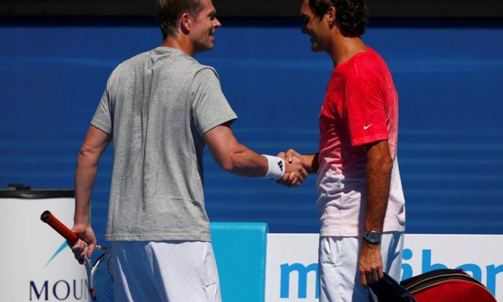 Stefan Edberg i Roger Federer