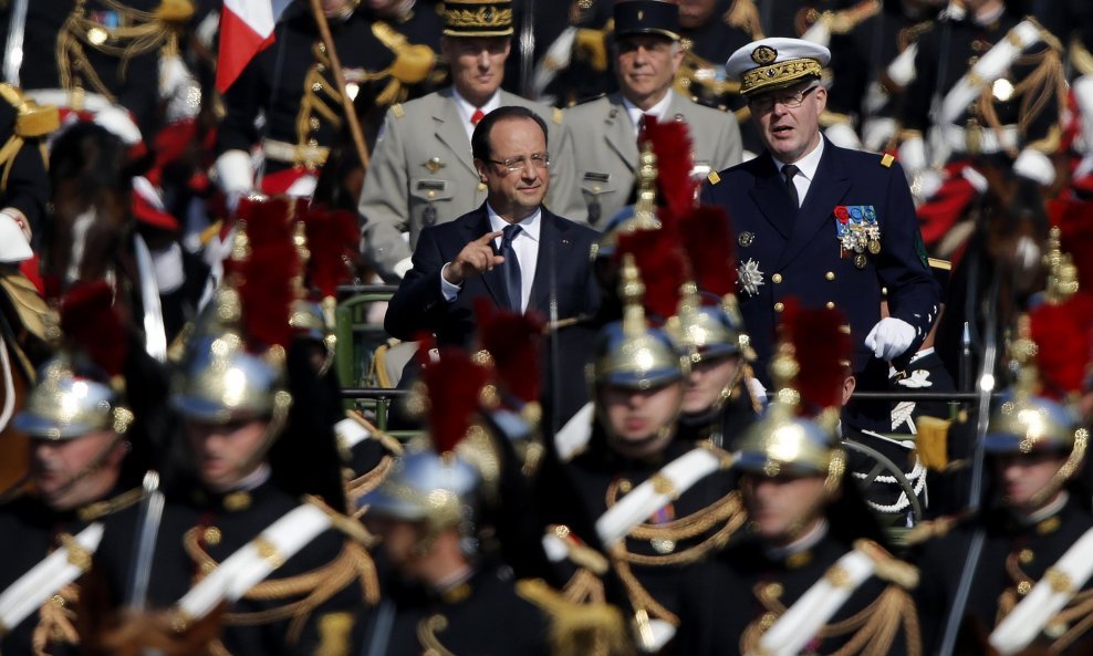 Pad Bastille - francuski predsjednik Francois Hollande