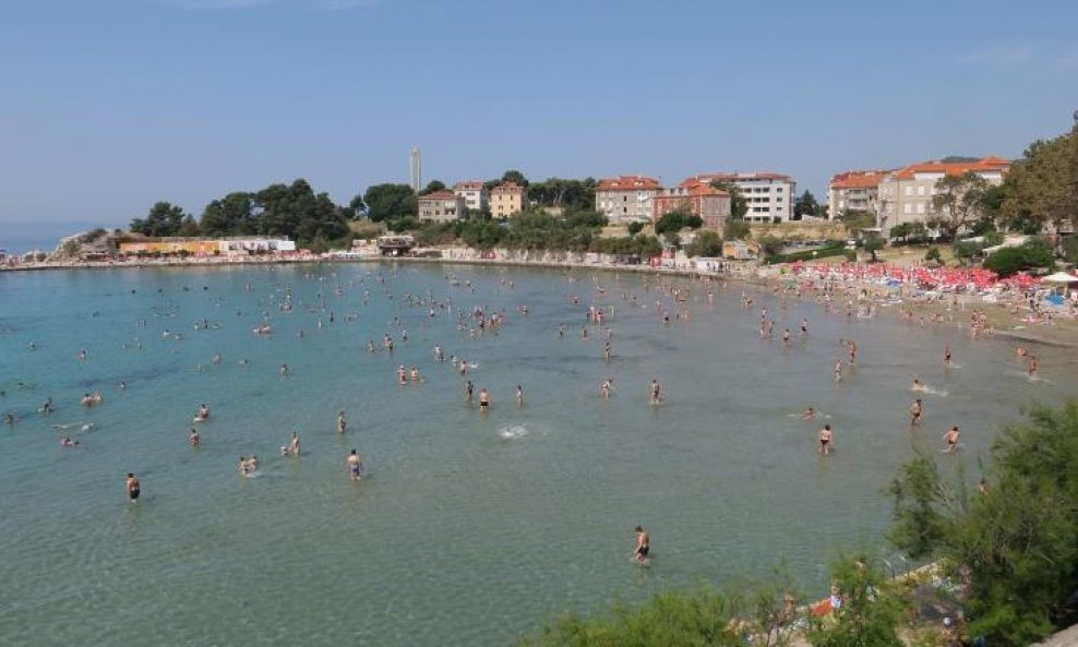 Plaža Bačvice u Splitu