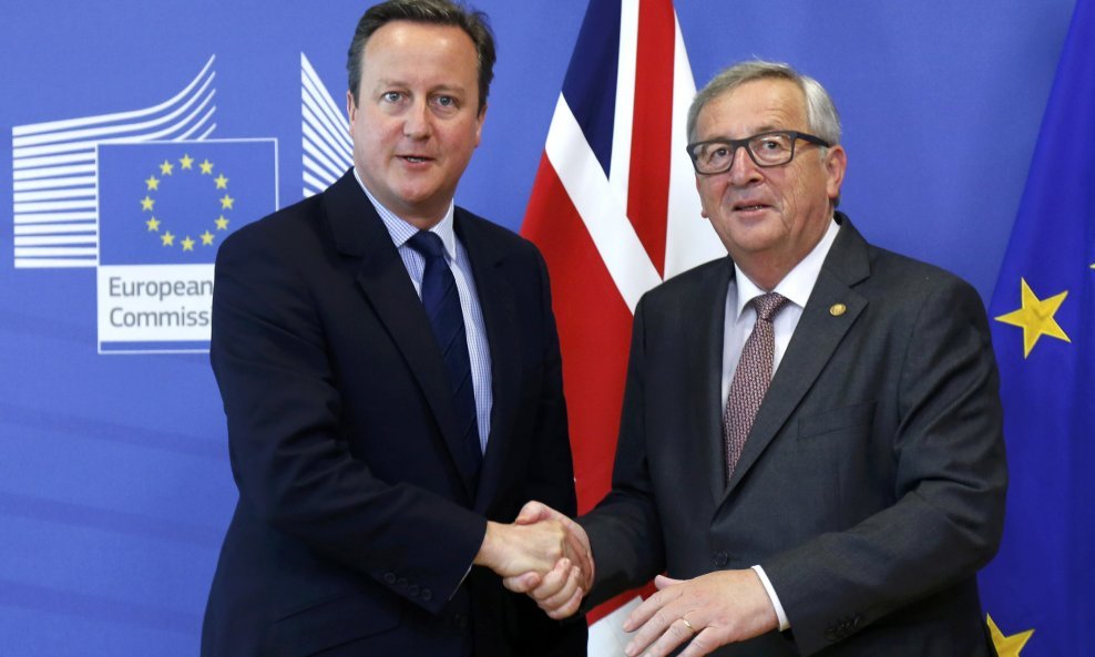 David Cameron i Jean-Paul Juncker