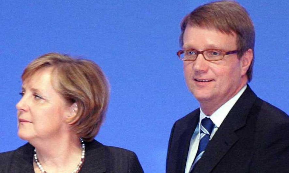 Angela Merkel i Ronald Pofalla