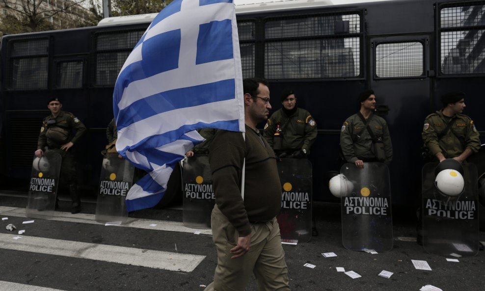 Grci izašli na nove prosvjede