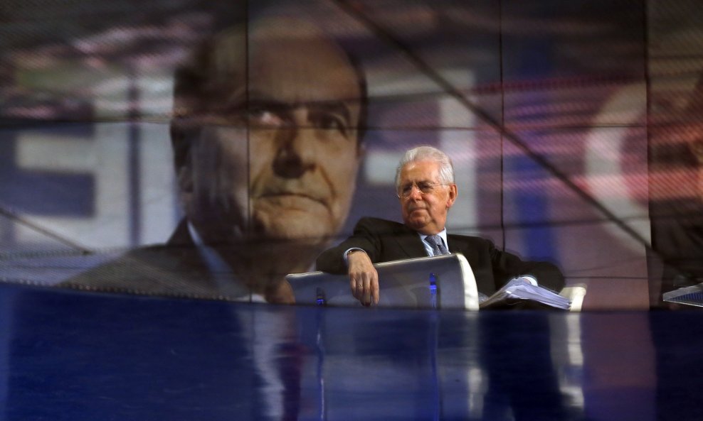 Pierluigi Bersani i Mario Monti