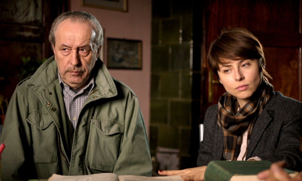 Judita Franković i Miodrag Krivokapić, glavni glumci u seriji 'Počivali u miru'