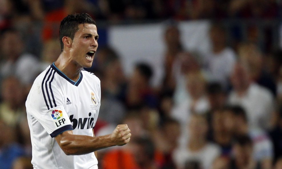 Cristiano Ronaldo slavi jedan od svoji 150 golova u dresu Reala