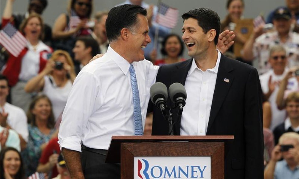 Mitt Romney i Paul Ryan