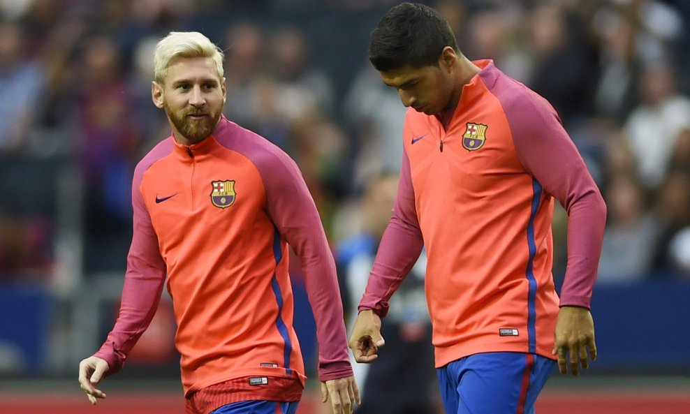Lionel Messi i Luis Suarez