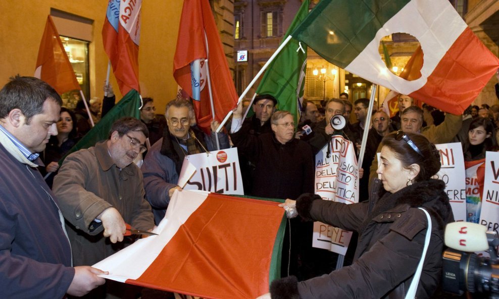 prosvjedi Udine