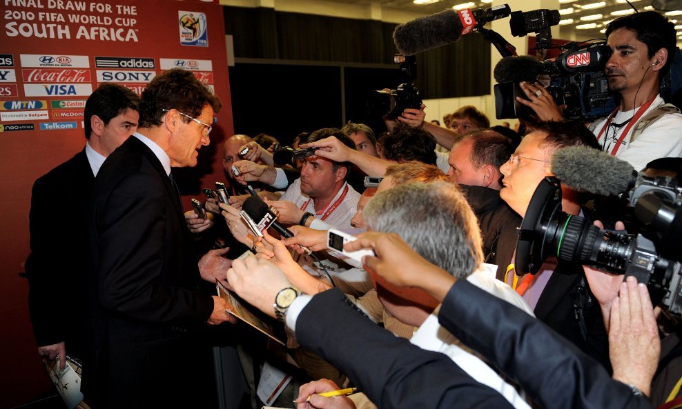 Fabio Capello, SP 2010, Engleska