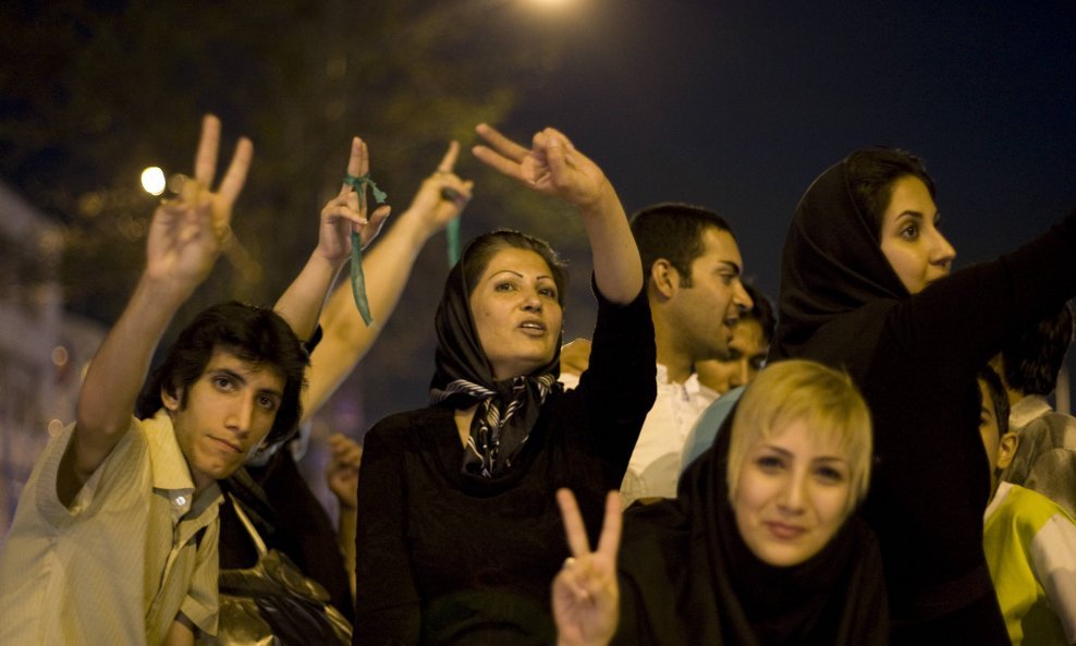 prosvjednici iran