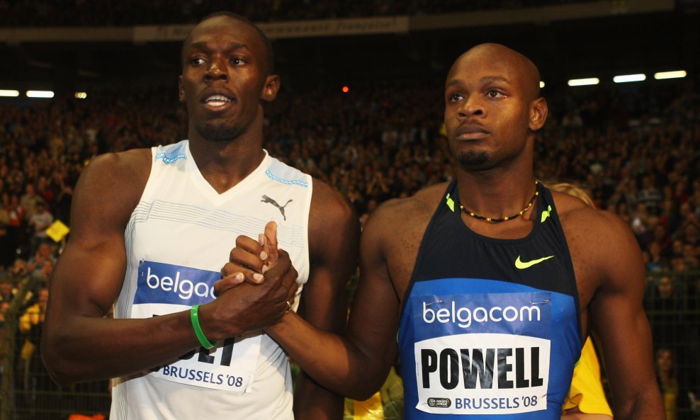 Usain Bolt Asafa Powell atletika