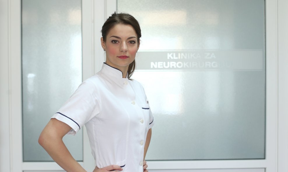 Biljana Kurtović, glavna medicinska sestrana neurokirurgiji u Vinogradskoj bolnici