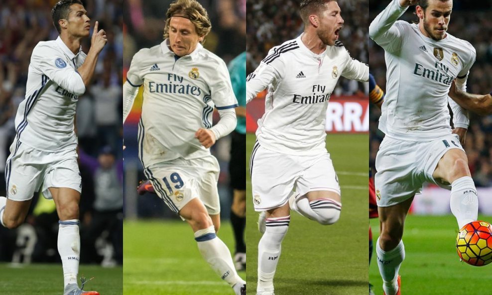 Ronaldo, Modrić, Ramos i Bale