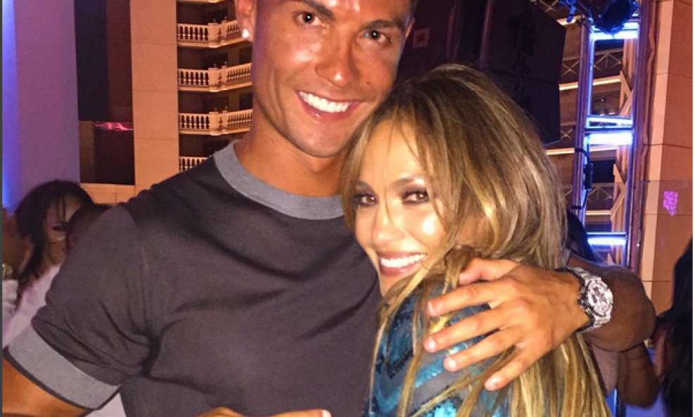 Cristiano Ronaldo i Jennifer Lopez u Las Vegasu