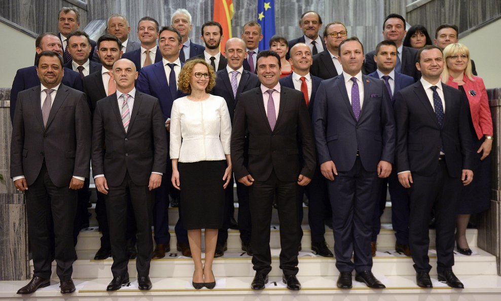 Nova vlada Makedonije predvođena premijerom Zoranom Zaevom