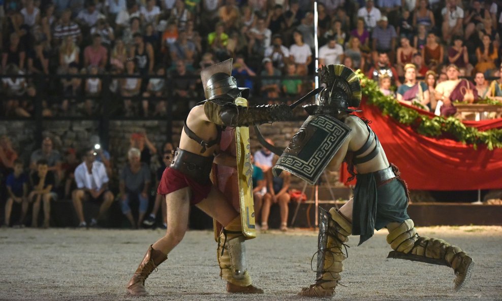 Borba gladijatora u pulskoj Areni