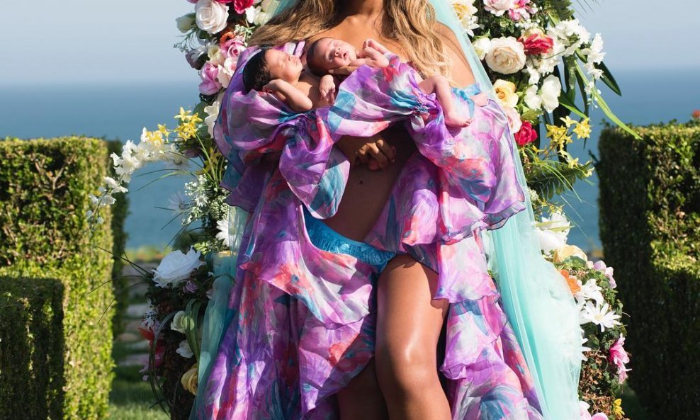 Beyonce Knowles s blizancima