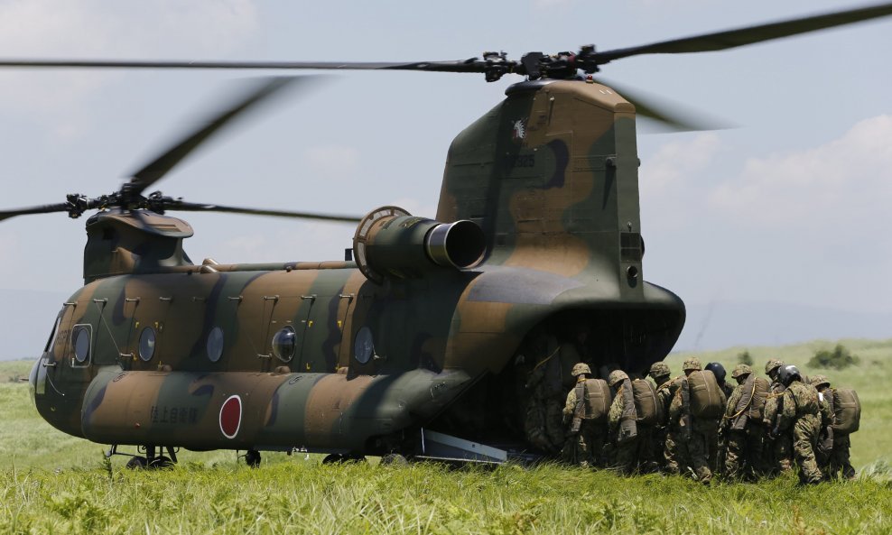 Japanska vojska vježba