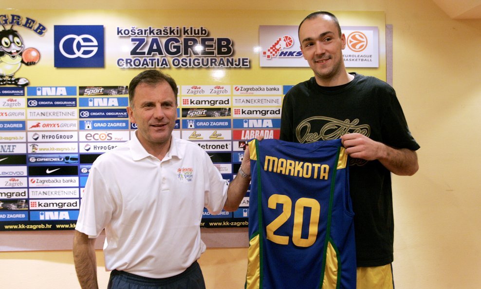 Damir Markota Vladimir Androić KK Zagreb 