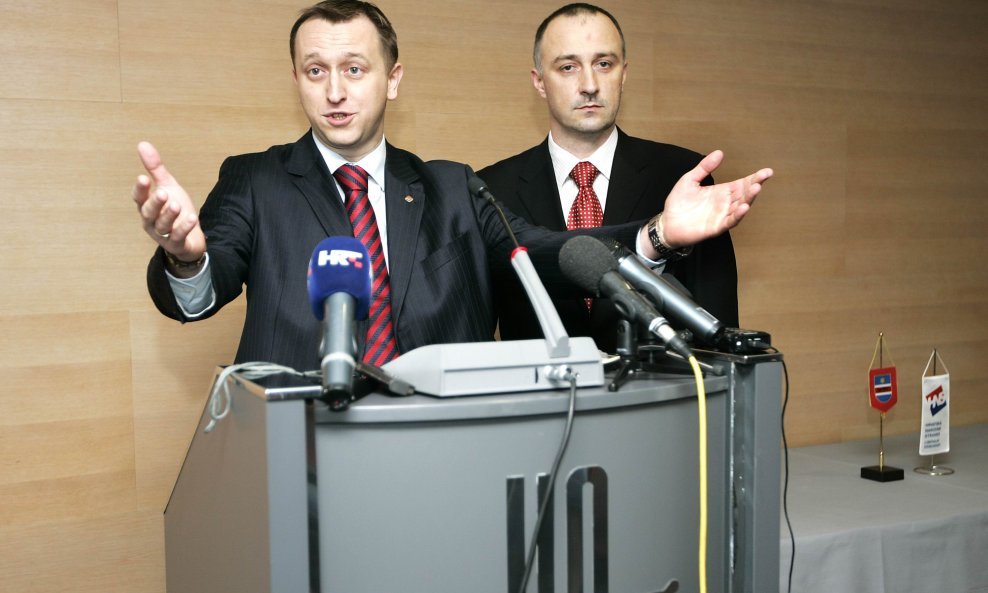 Krešimir Bubalo i Ivan Vrdoljak (desno)