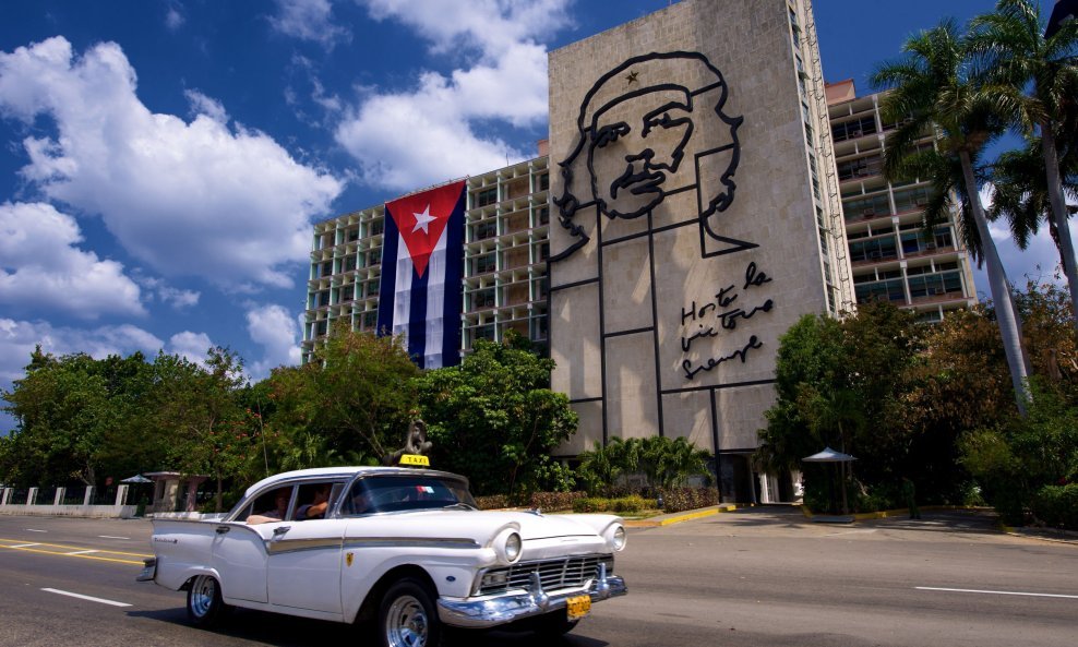 Che Guevara je sveprisutan lik na Kubi