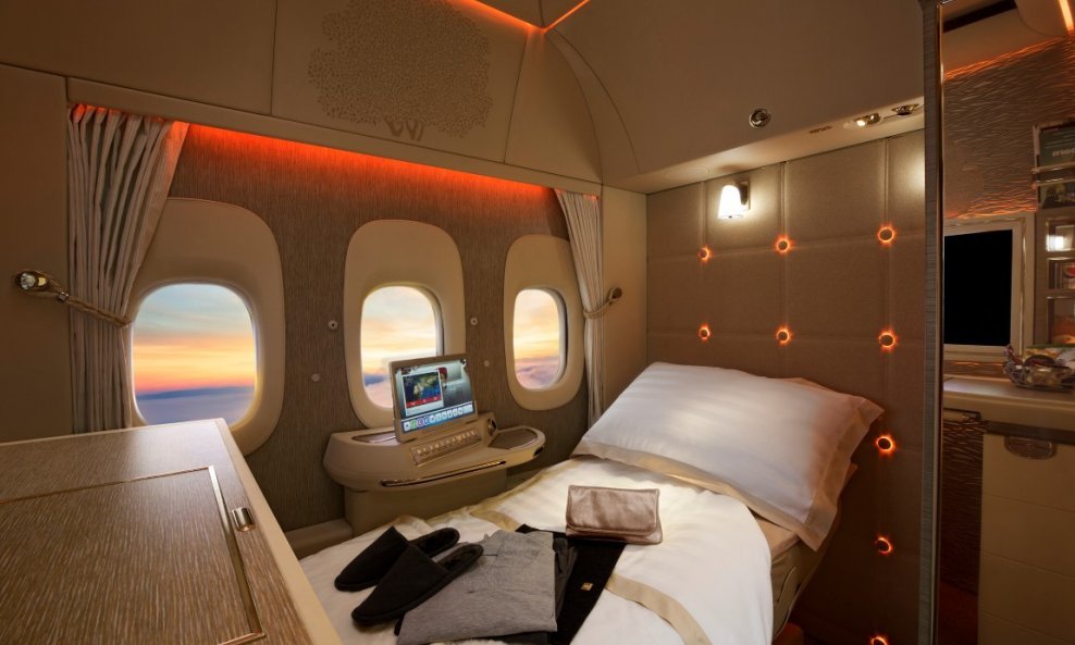 Prva klasa Emiratesovog privatnog apartmana