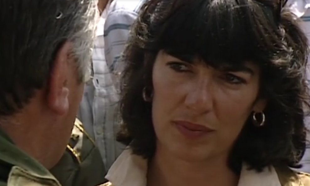 Christiane Amanpour i Ratko Mladić
