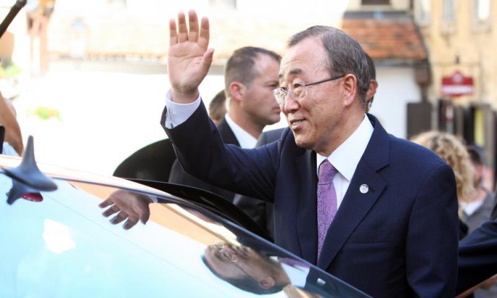 Ban Ki-moon u Zagrebu
