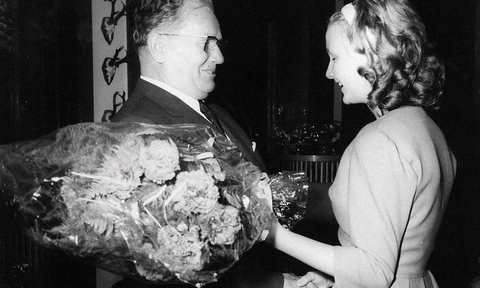 Josip Broz Tito i njegova unuka Svetlana