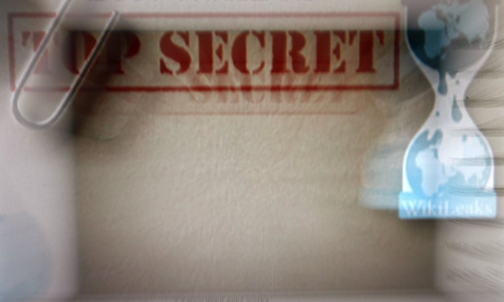Wikileaks top secret službena tajna ilustracija