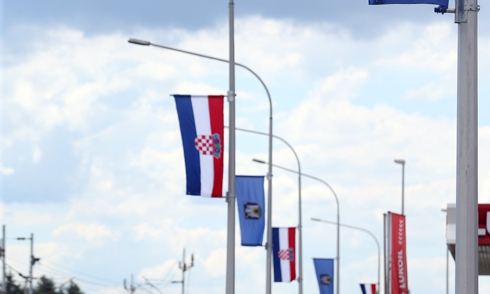 Zastave u Zagrebu